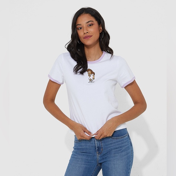 NWT Levis x Simpsons Baby Tee - Picture 2 of 6